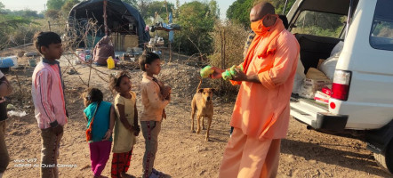 COVID-19 Pandemic Relief Services By Ramakrishna Mission, Limbdi, March 2020
