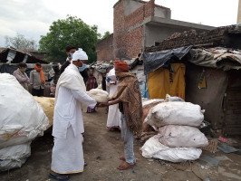 COVID-19 pandemic relief services by Ramakrishna Mission, Jammu
