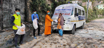 COVID-19 Relief Services by Ramakrishna Mission Ashrama, Dehradun
