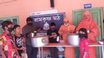COVID-19 Pandemic Relief Services By Ramakrishna Math, Rajarhat Bishnupur, 8 Apr 2020 (7)