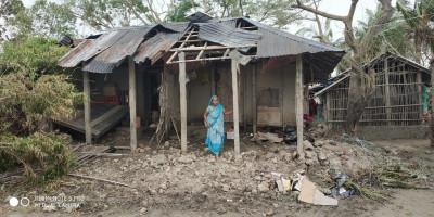 Saradapitha, 26 May 2020: Amphan Cyclone Relief