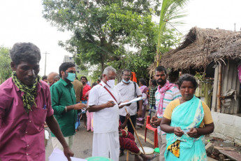 Cyclone Nivar Relief Services: Ramakrishna Mission Students' Home Chennai