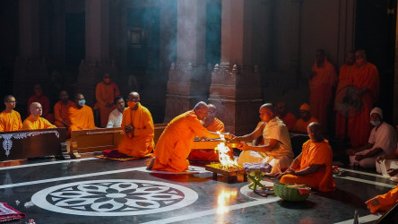 Sri Sri Lakshmi Puja at Belur Math, 20 Oct 2021