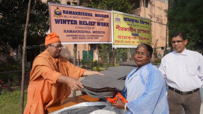 Winter Relief: Krishnanagar, Jan 2022