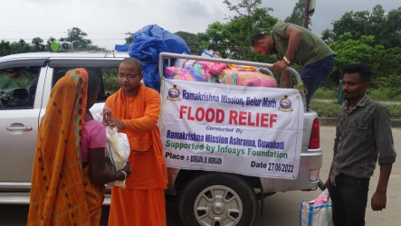 Flood Relief Services: Guwahati, June 2022