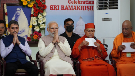 Hon'ble Prime Minister visited Vivekananda Illam, Chennai, 8 Apr 2023
