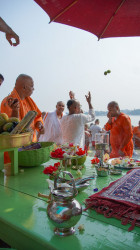 Sri Sri Ganga Puja at Belur Math, 30 May 2023