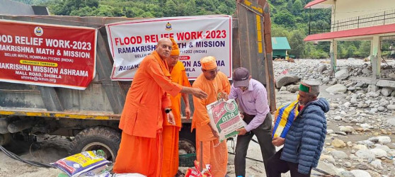 Flood Relief, Shimla, July 2023