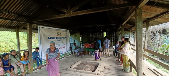 Medical Camp at Dasi Negi by Ramakrishna Mission, Aalo, in June 2023
