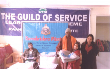 Winter Relief, Ramakrishna Mission, Srinagar, January 2019