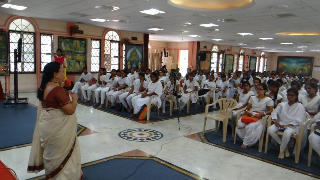 Sraddha - A three-day personality development camp for girls was organised by Vivekananda Institute of Human Excellence, Ramakrishna Math, Hyderabad.